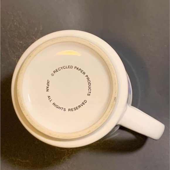 Sandra Boynton Mug Cats Hearts for Coffee Teacup 1980s Recycled Paper Company - Picture 6 of 7